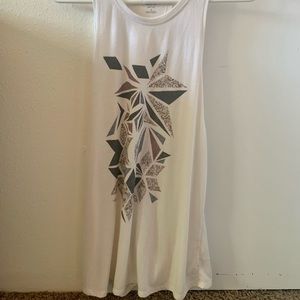 Long summer tank top